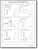 Free worksheets on volume of rectangular prism