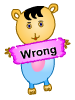Wrong