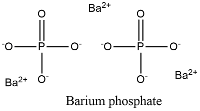 barium phosphate formula ions chloride occurrence found
