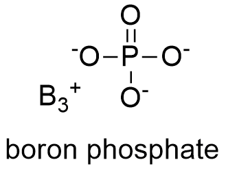 Boron phosphate Formula.