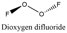 Dixygen Difluoride Formula