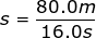 time travel speed formula