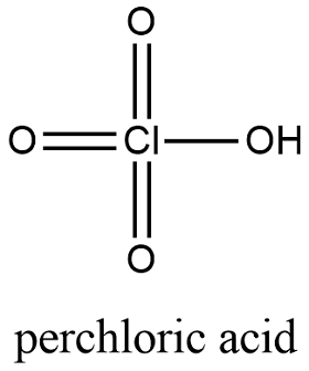 Perchloric Acid Formula