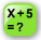 Solve for unknown one variable equations - Algebra notation  Game - Practice