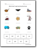 phonics worksheets short vowels