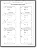 missing_coordinate_slope_worksheet_2