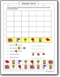 flowers_cut_and_paste_pictograph_worksheet