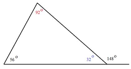 Missing Angles In Triangles