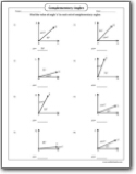 complementary_angles_find_the_value_worksheet