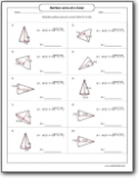 find_the_surface_area_of_a_cone_worksheet_1