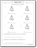 find_the_radius_height_volume_of_a_cone_worksheet_2