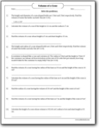 find_the_volume_of_a_cone_word_problems_worksheet