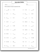 Ratios Worksheets