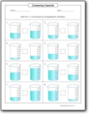 capacity worksheets grade 2